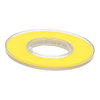 Harmony XB4, Legend, plastic, yellow, Ø90, for emergency stop, marked ARRESTO DE EMERGENZA with logo ISO13852