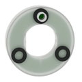 Ring Ø60 röd LED EM STOP 230V