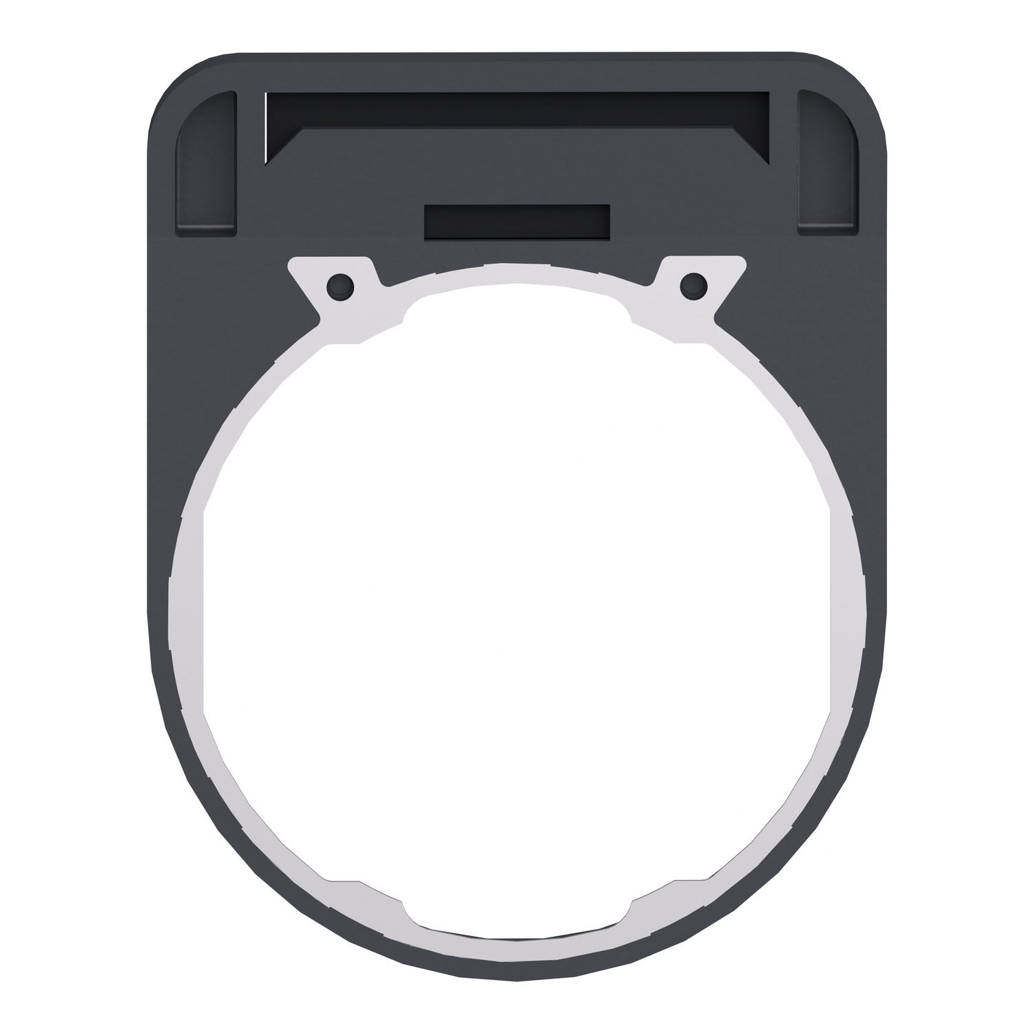 Harmony XB5, Legend holder 40 x 50 mm for flush mounted heads, plastic, with legend 8 x 27 mm, unmarked – Image 2 of 10