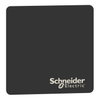 Beschriftungsfeld 100x100mm, zum Aufkleben, ohne Beschriftung