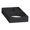 Schildträger 30x50mm o. Schild, für Ø 22 Geräte m. rundem Frontelement