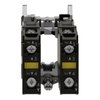 Contact block with body/fixing collar for 4-direction joystick controller