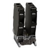 Contact block with body/fixing collar for 4-direction joystick controller
