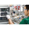 Interface plug-in relay, 10 A, 1 CO, lockable test button, 120 V AC