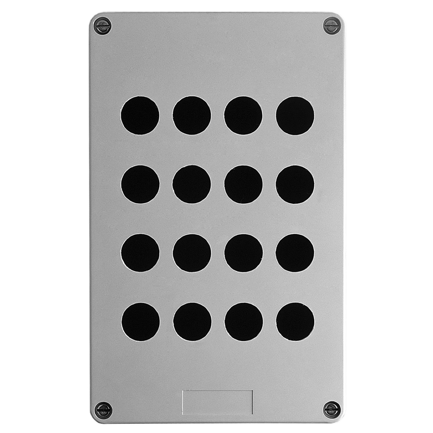 Empty control station - XAP-A - plastic - 16 openings in 4 columns