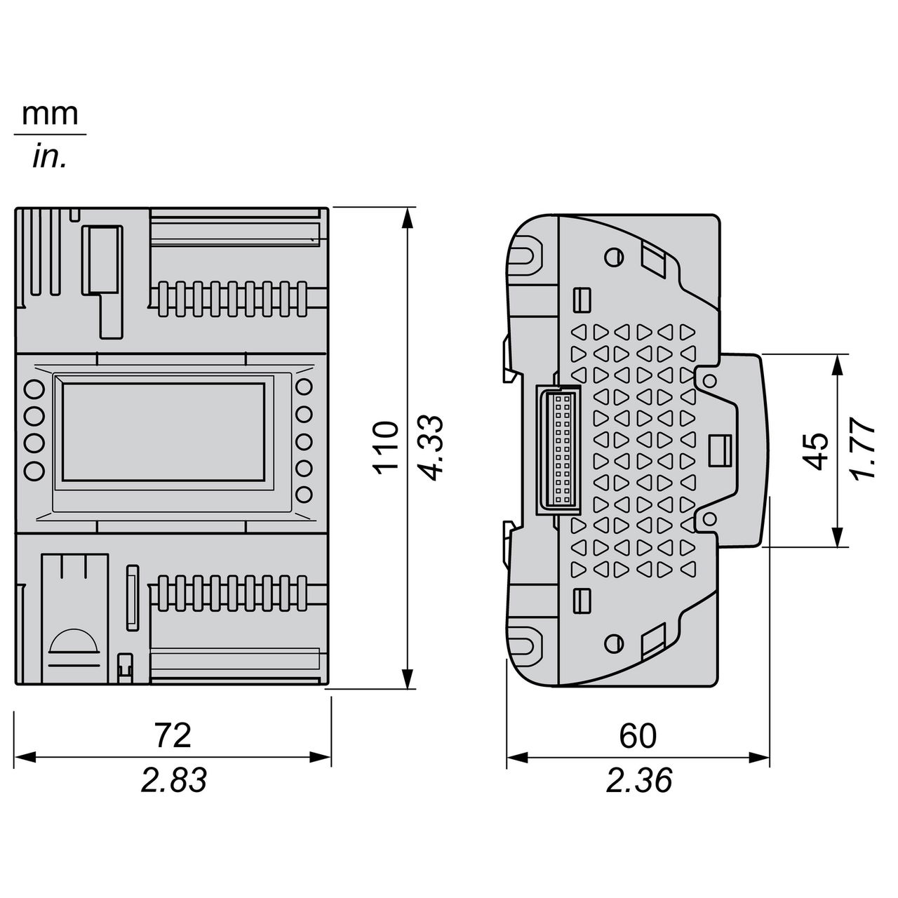 Modicon M172 Performance Blind 7 I/Os, Ethernet, Modbus – Image 3 of 10