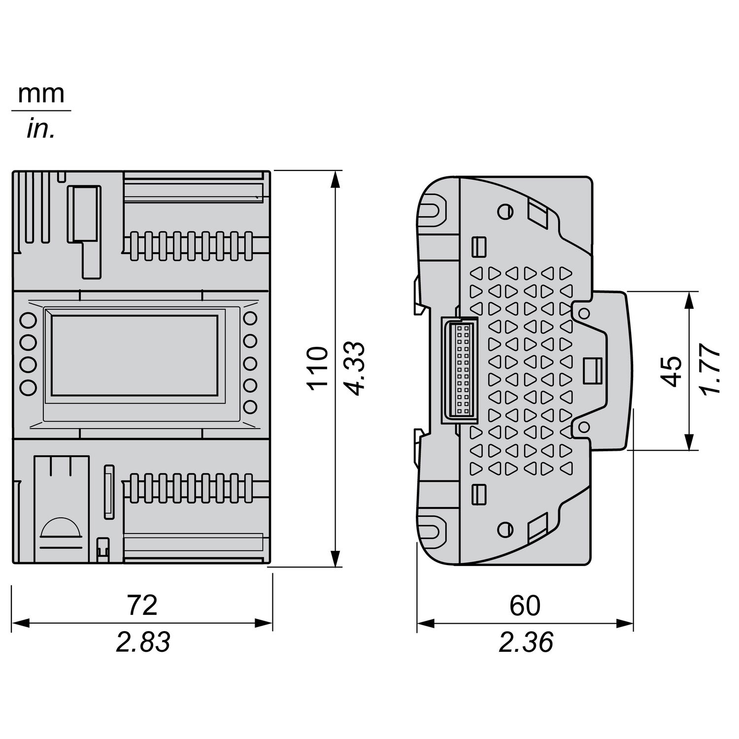 Modicon M172 Performance Blind 7 I/Os, Ethernet, Modbus – Image 3 of 10