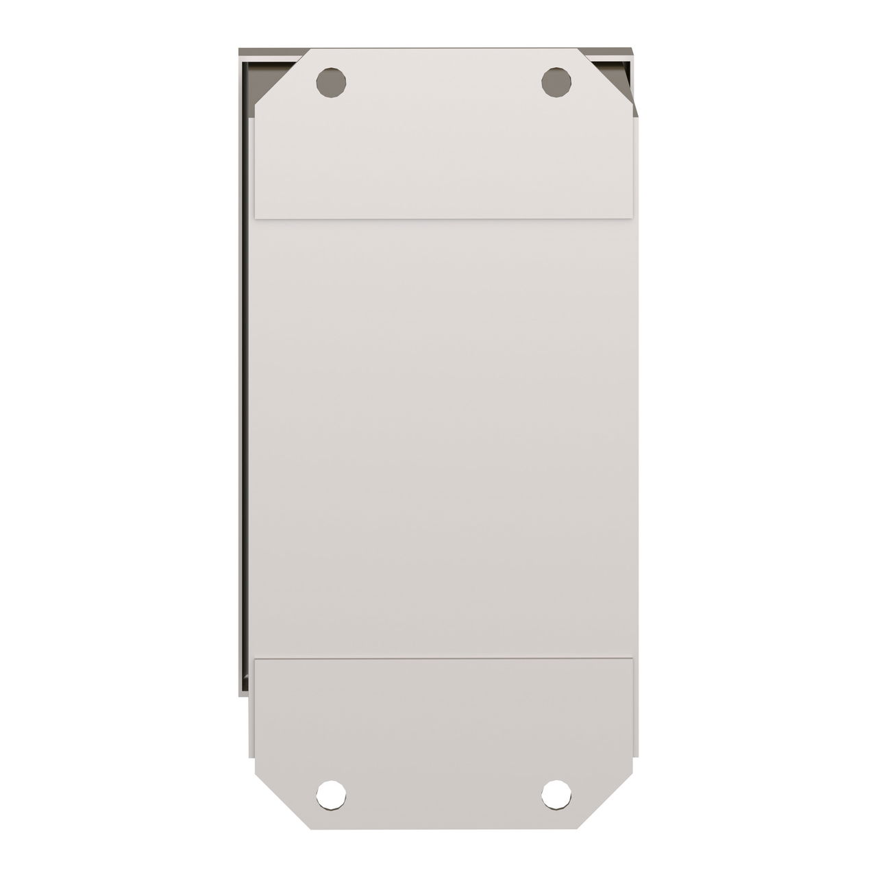 Empty control station - 9001K - stainless steel - 2 cut-outs Ø 30 – Image 2 of 8