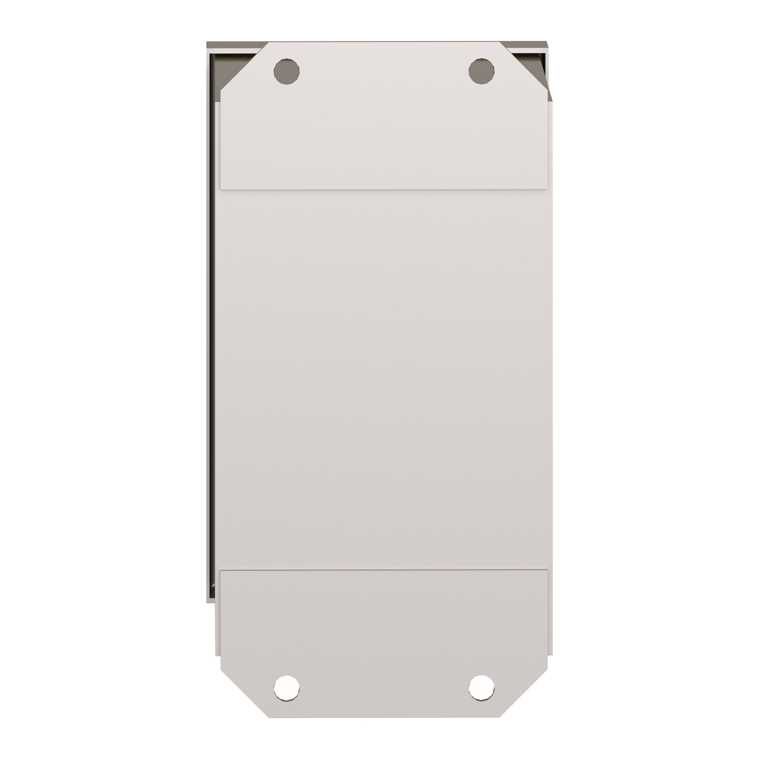 Empty control station - 9001K - stainless steel - 2 cut-outs Ø 30 – Image 2 of 8