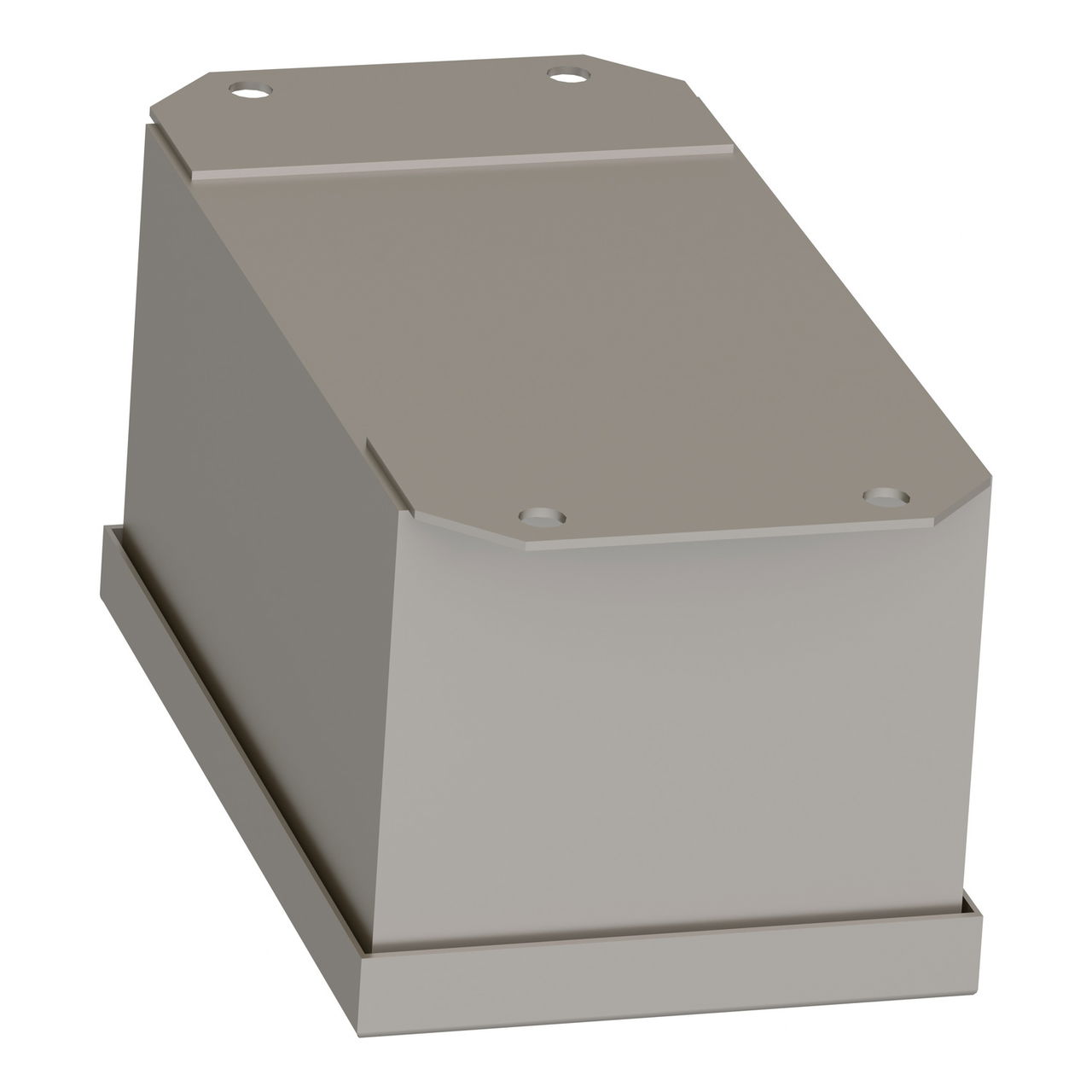 Empty control station - 9001K - stainless steel - 2 cut-outs Ø 30 – Image 5 of 8