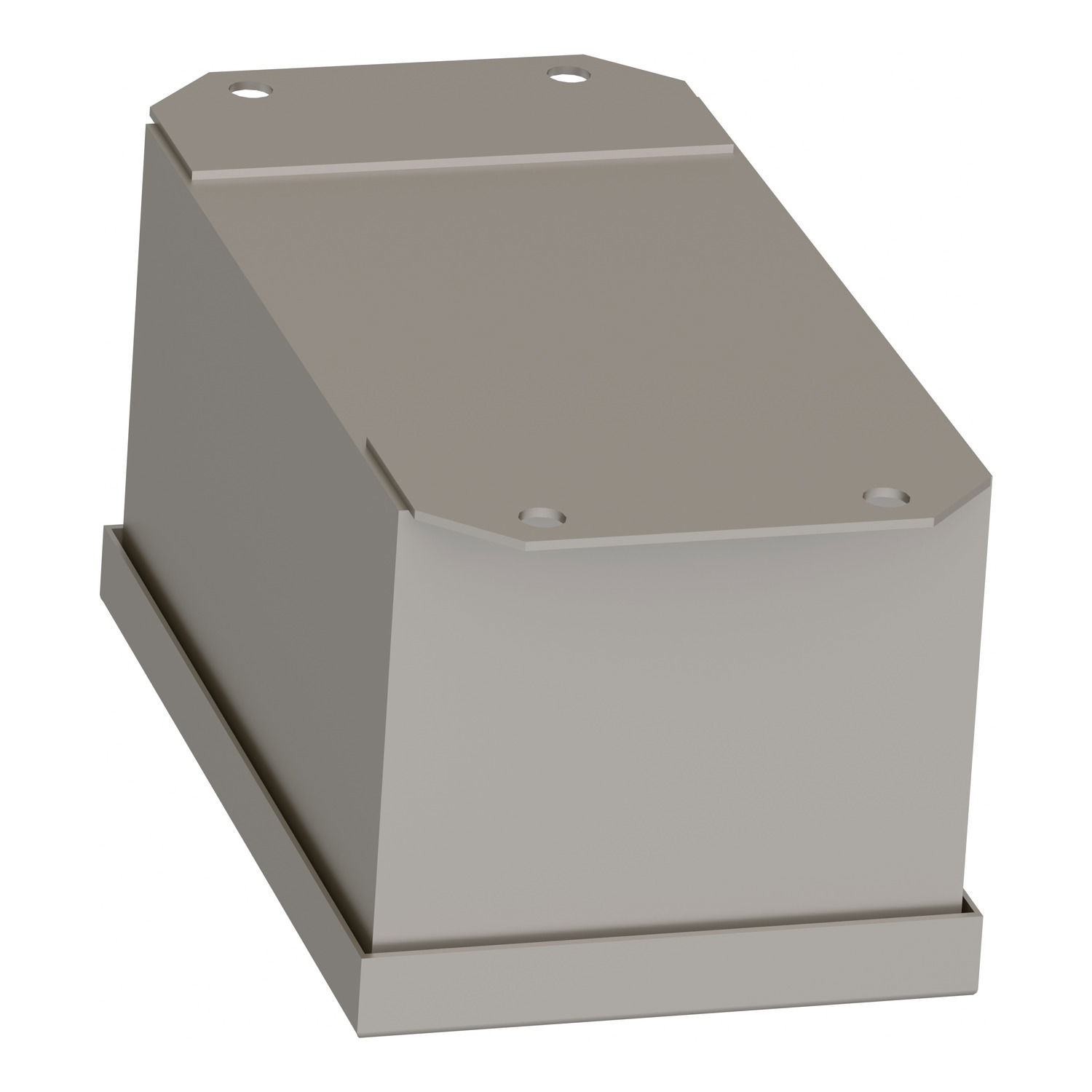 Empty control station - 9001K - stainless steel - 2 cut-outs Ø 30 – Image 5 of 8