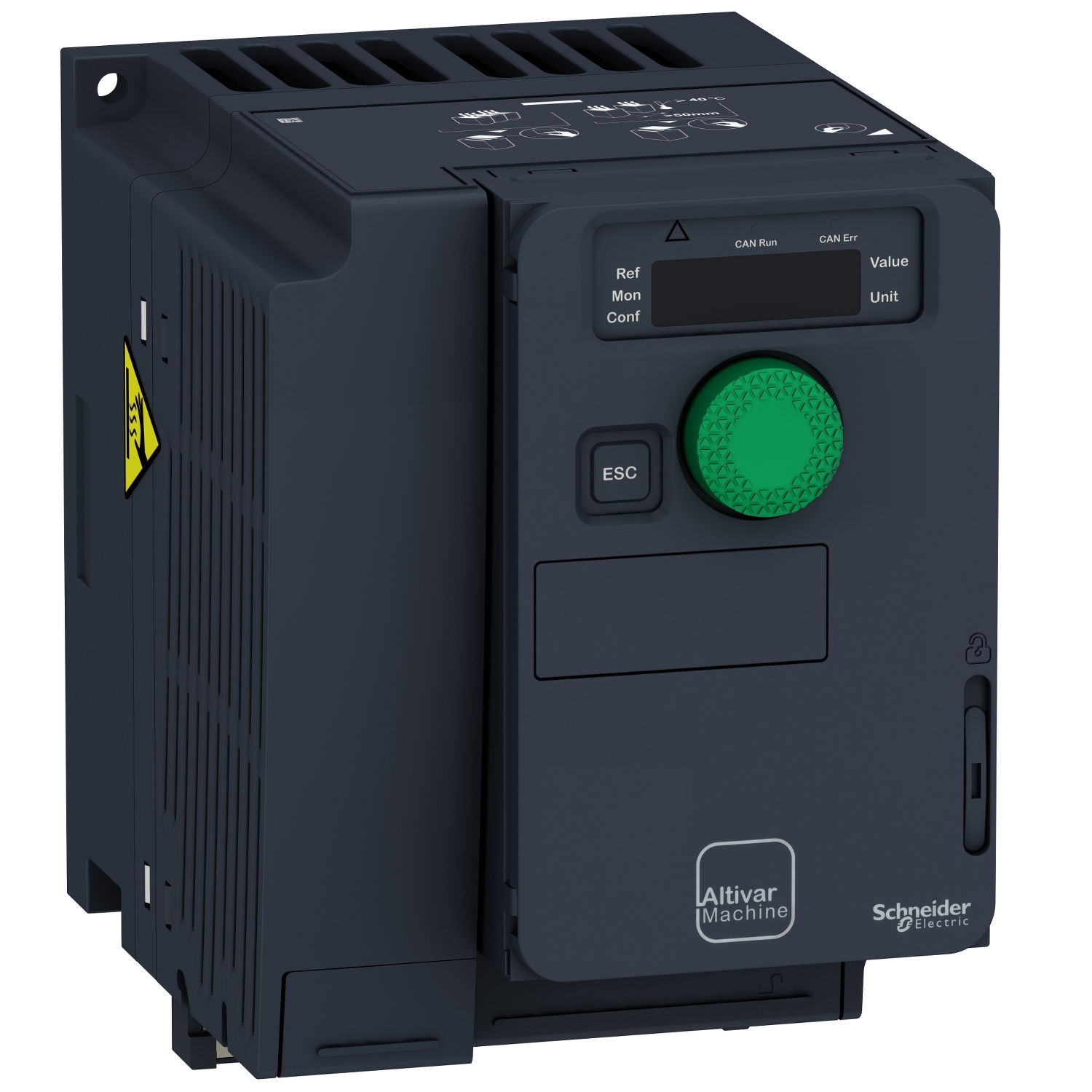 Variable speed drive, ATV320, 1.1 kW, 200…240 V, 3 phases, compact