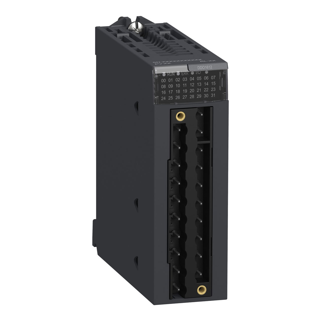 Discrete output module X80 - 16 outputs - 24 V DC negative