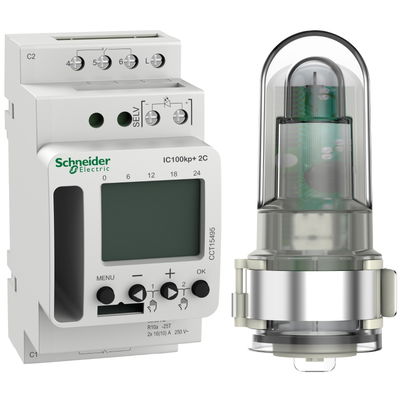 Acti9 IC100kp+ 2C (1 - 99000 lux) SMART programmable twilight switch