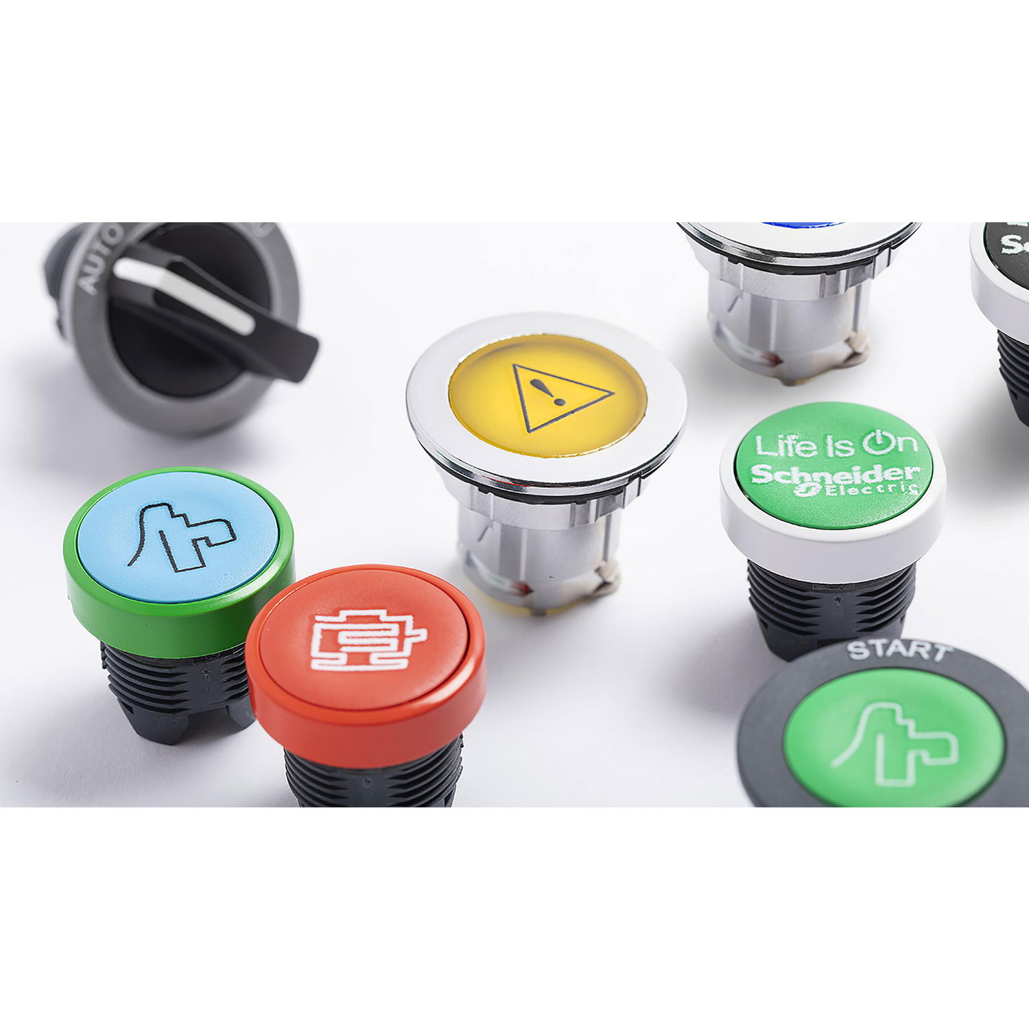 Harmony XB5, Potentiometer head, plastic,black, Ø22, for use with Ø 6 mm shaft – Image 8 of 13