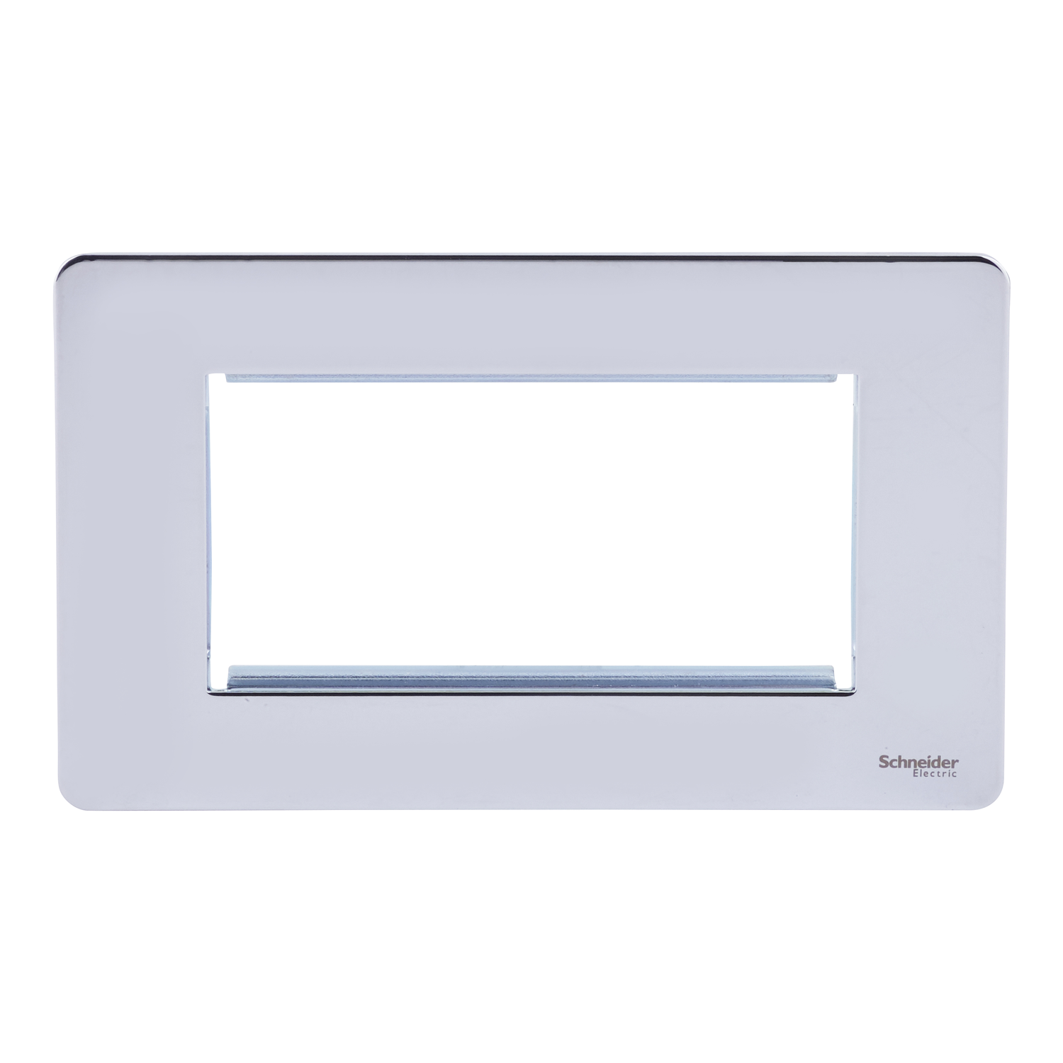 "Ultimate - Flat plate Grid system - 2 gangs - chrome( Subject to availability)"