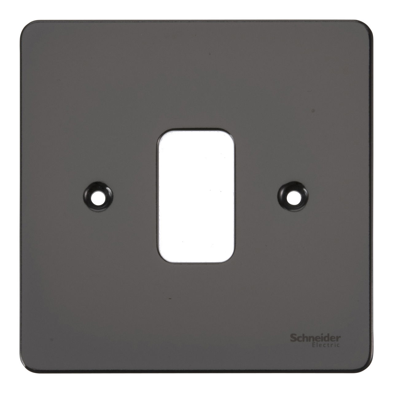 "Ultimate - flat plate Grid system - 1 gang - black nickel( Subject to availability)"