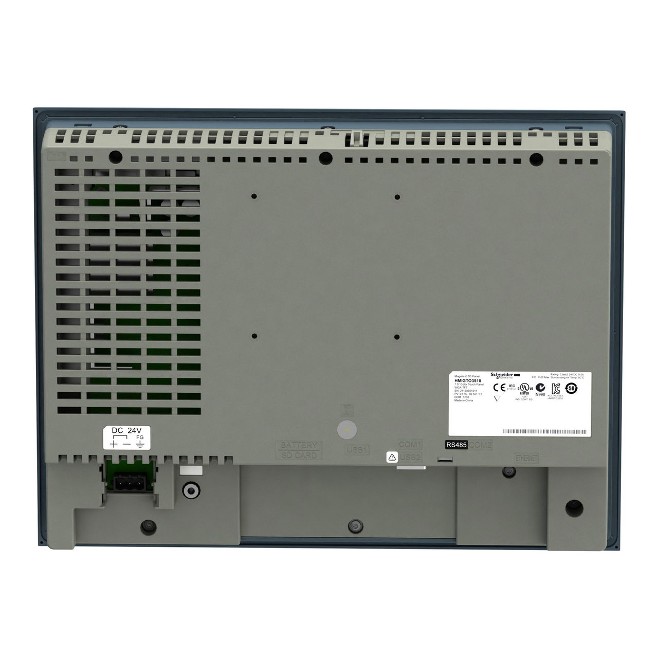 Advanced touchscreen panel 800 x 600 pixels SVGA- 12.1" TFT - 96 MB – Image 2 of 7