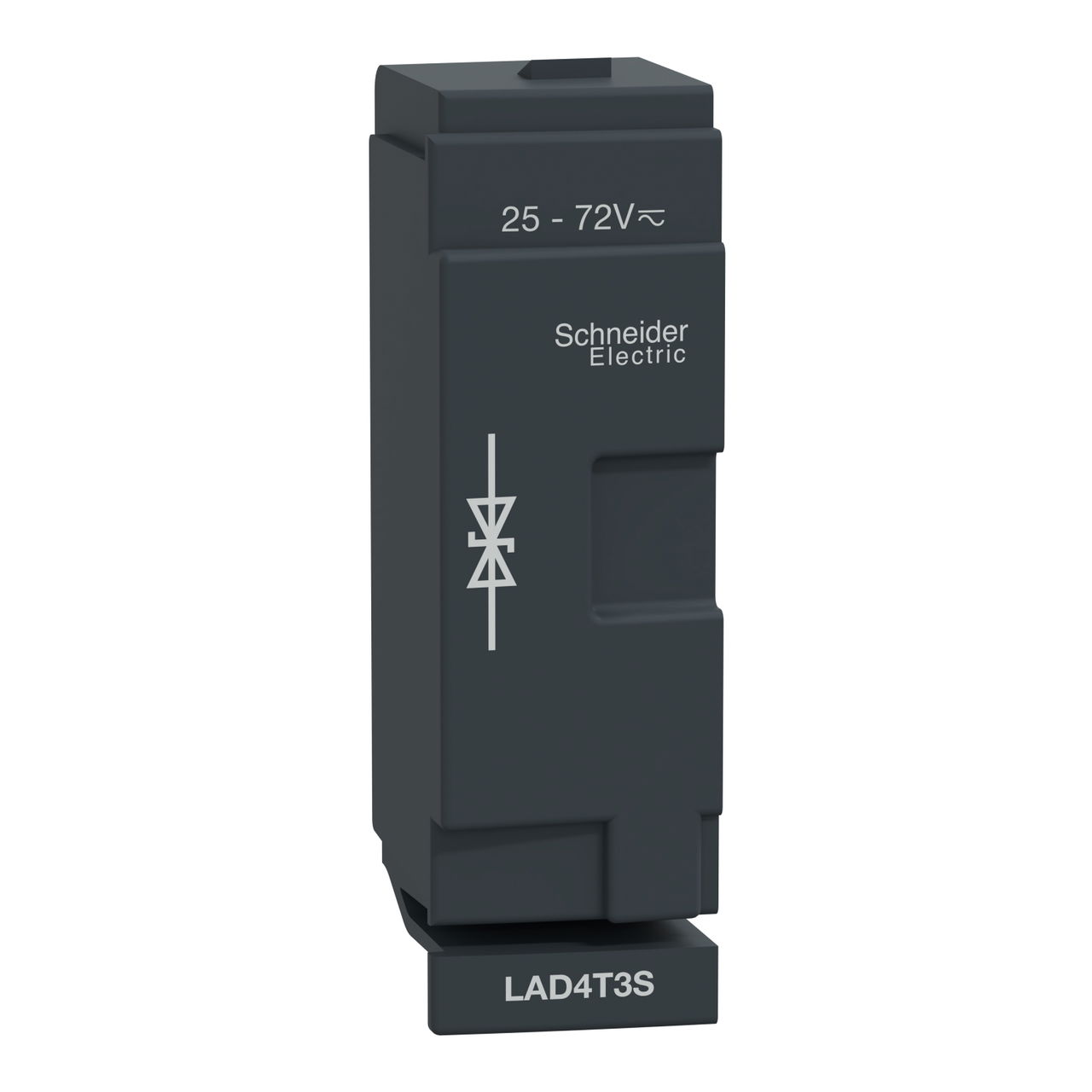 TeSys D - suppressor module - bidirectional peak limiting diode - 25…72 V AC/DC