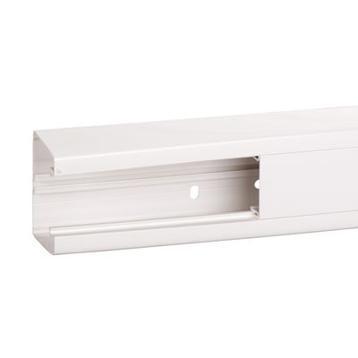 OptiLine 45 - installation trunking - 75x55 mm - PVC - polar white - 3000 mm