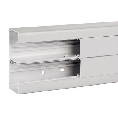 OptiLine 45 - installation trunking - 140x55 mm - PVC - polar white - 2000 mm