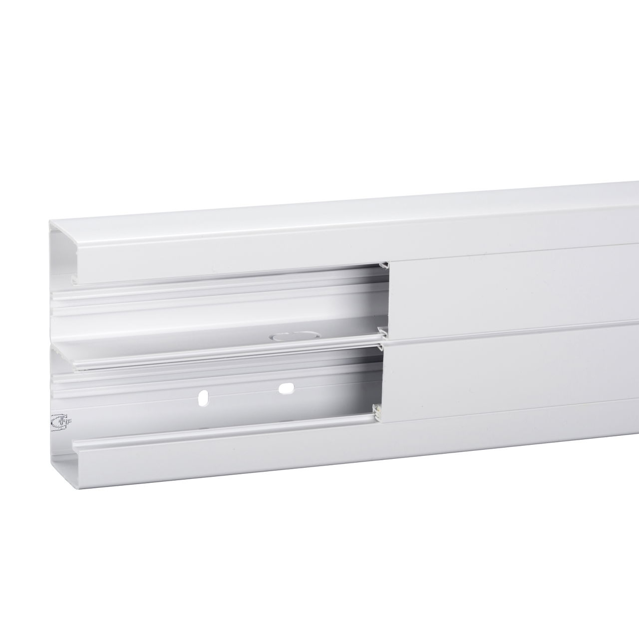 OptiLine 45 - installation trunking - 140x55 mm - PVC - polar white - 3000 mm