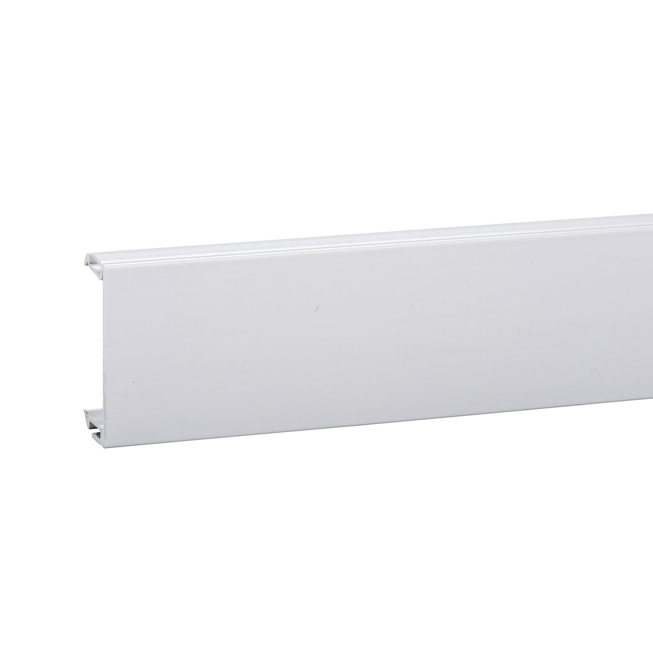 OptiLine 45 - front cover - 45 mm - PVC - polar white