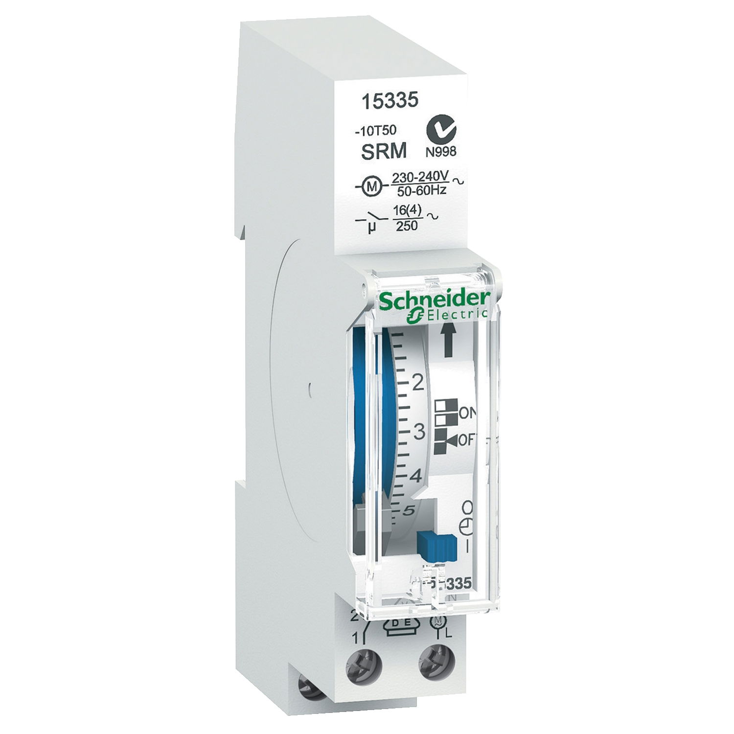 Acti 9 - IH - mechanical time switch - 24 h - without memory