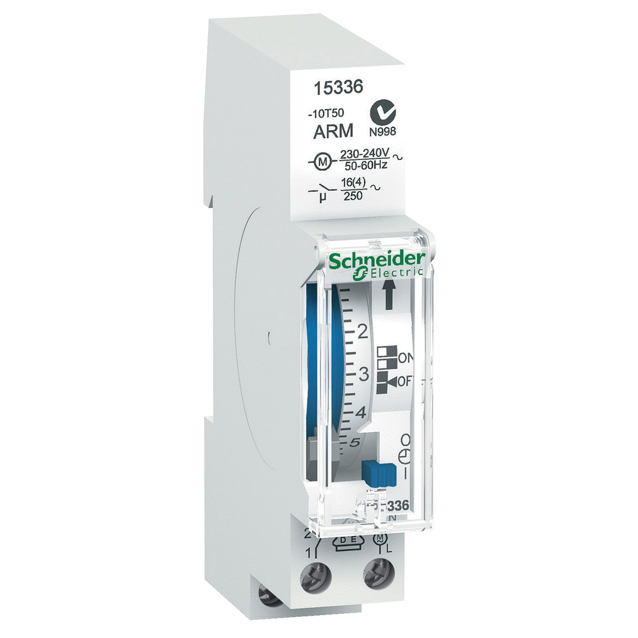 Acti 9 - IH - mechanical time switch - 24 h - 100 h memory