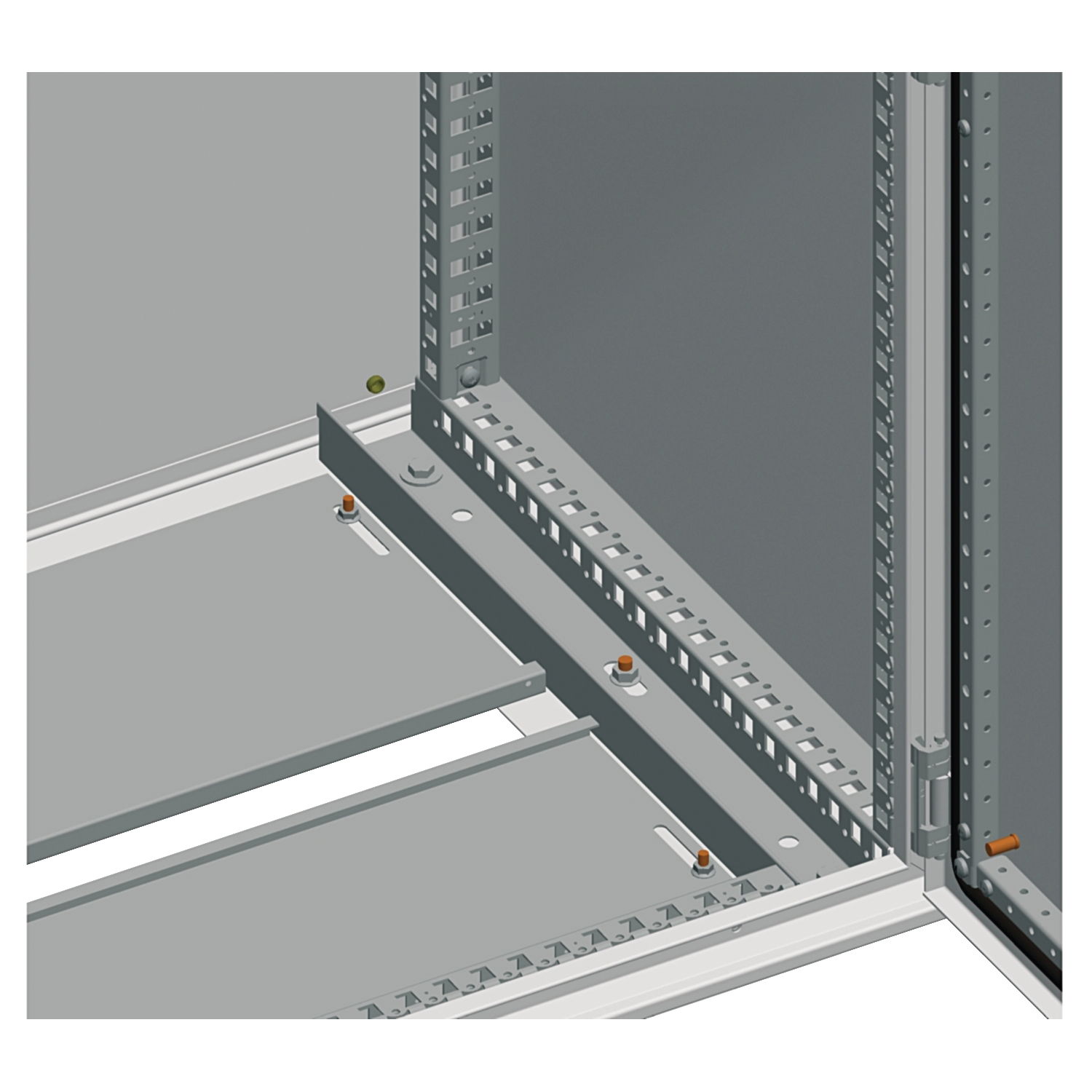 "PanelSet SM cable-gland plate 1 entry W1000 x D400mm"