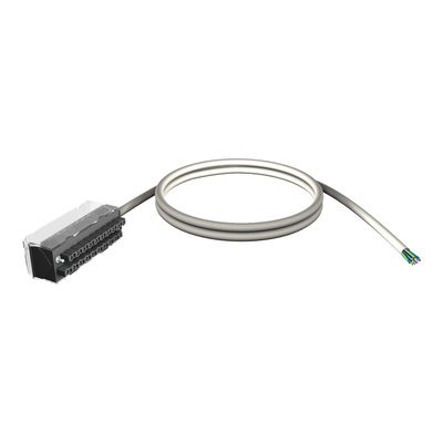 Shielded cord set - 20-way terminal - one end flying leads - for X80 I/O - 3 m