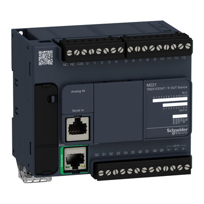 Controller M221 24 IO transistor PNP Ethernet