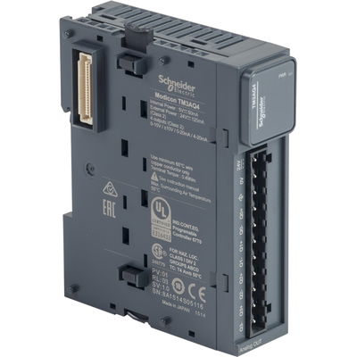 Modicon TM3 - 4 analog outputs (screw) 24Vdc