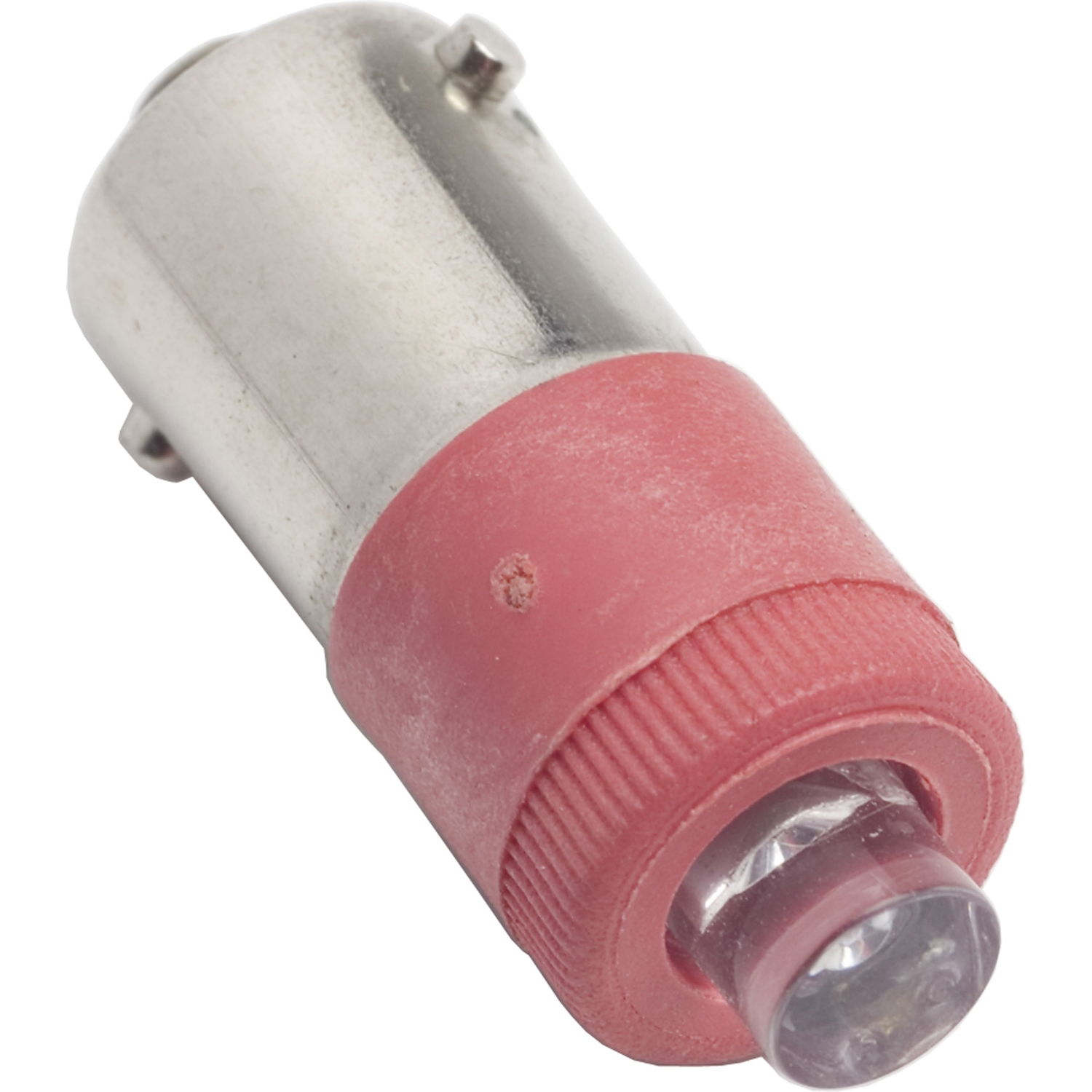 LED bulb with BA9s base - red - 24 V AC/DC