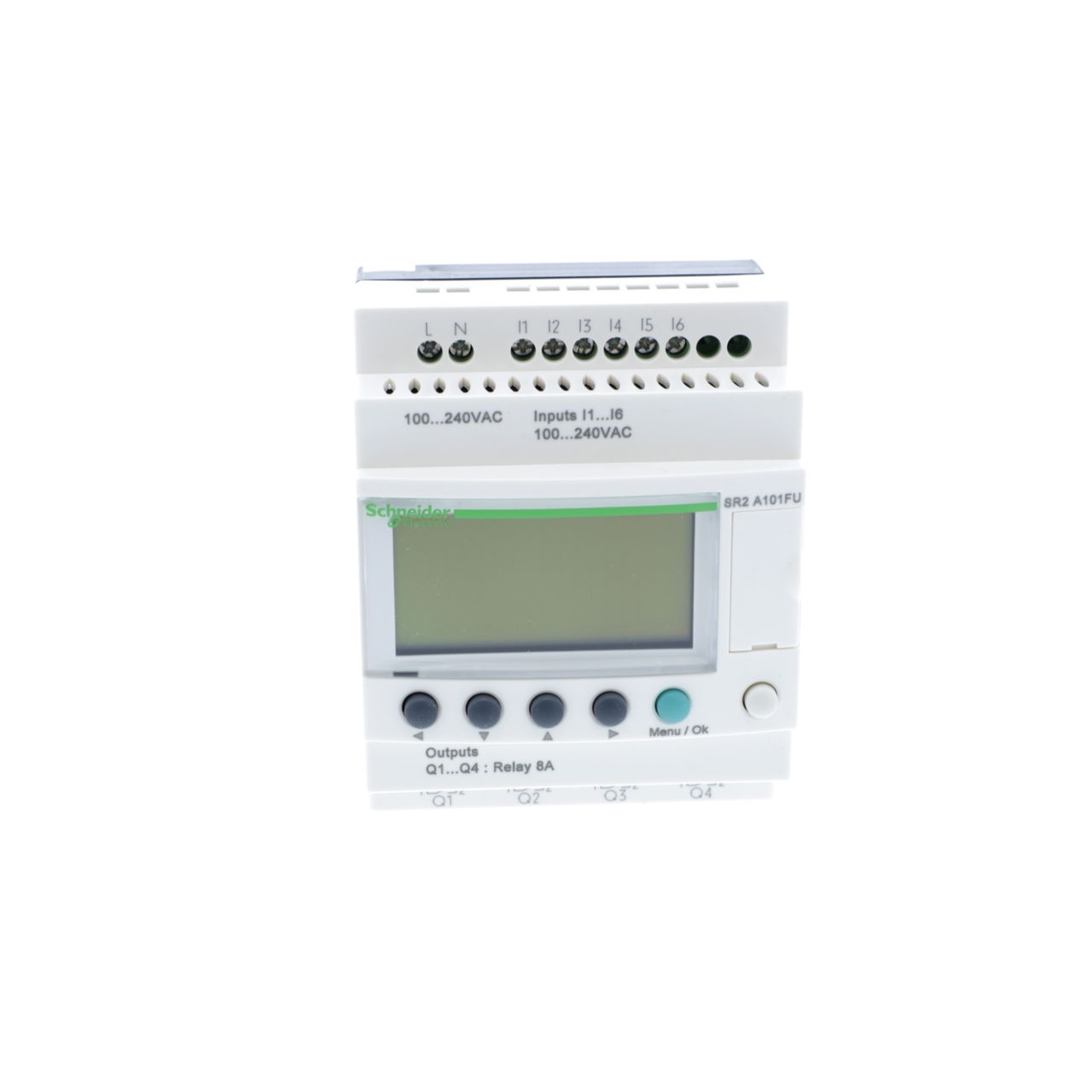 Compact smart relay Zelio Logic - 10 I O - 100..240 V AC - no clock - display – Image 3 of 14