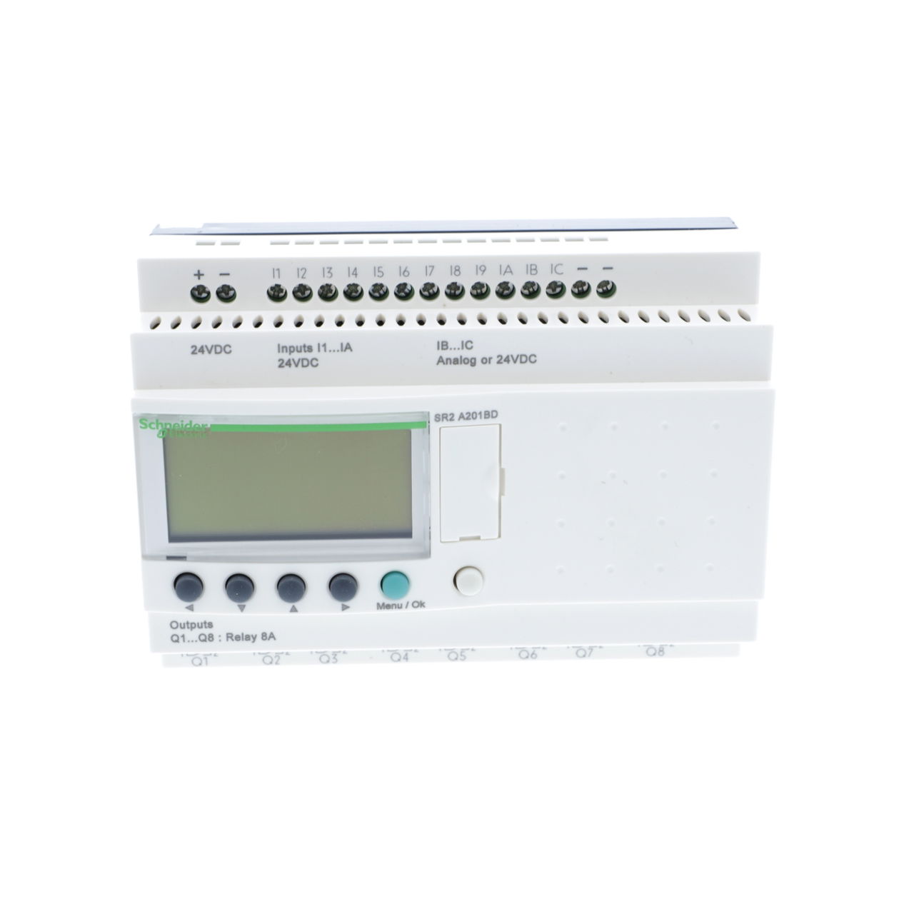 Compact smart relay Zelio Logic - 20 I O - 24 V DC - no clock - display – Image 3 of 14