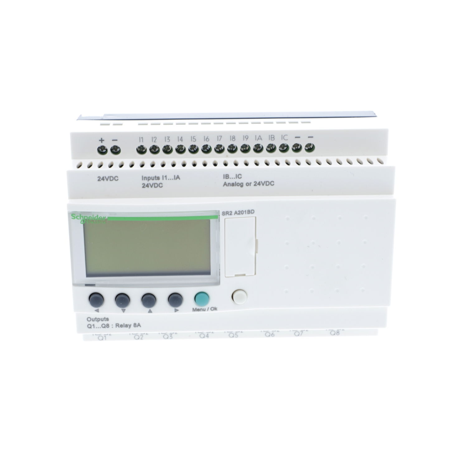 Compact smart relay Zelio Logic - 20 I O - 24 V DC - no clock - display – Image 3 of 14