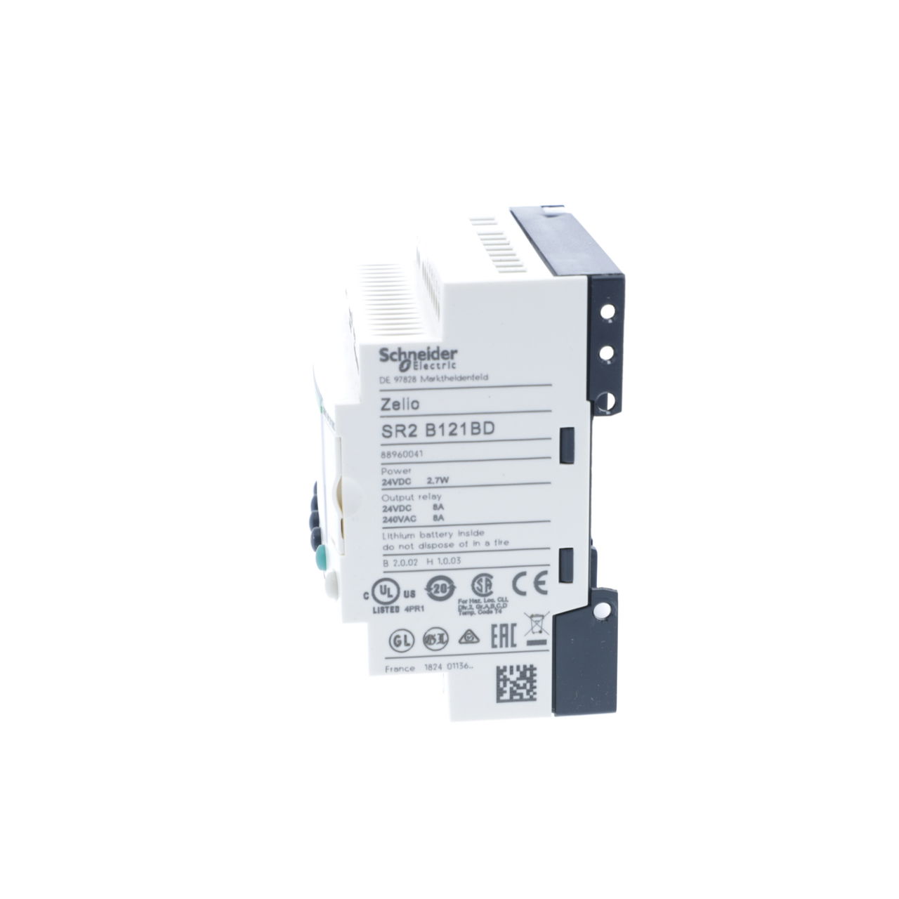 Compact smart relay Zelio Logic - 12 I O - 24 V DC - clock - display – Image 5 of 14