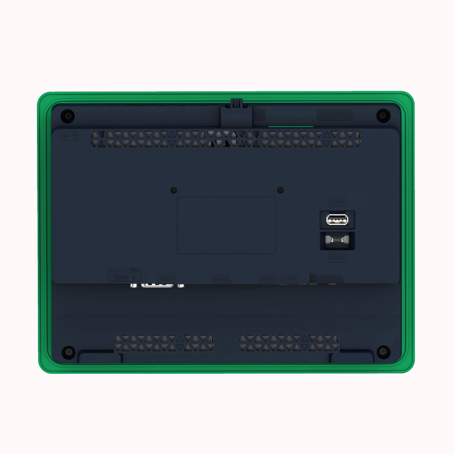Touch panel screen, Harmony ST6, 10"W display, 2COM, 2Ethernet, USB host&device, 24 VDC – Image 2 of 16