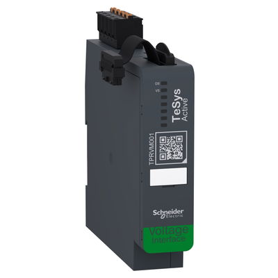 Voltage interface module, TeSys island
