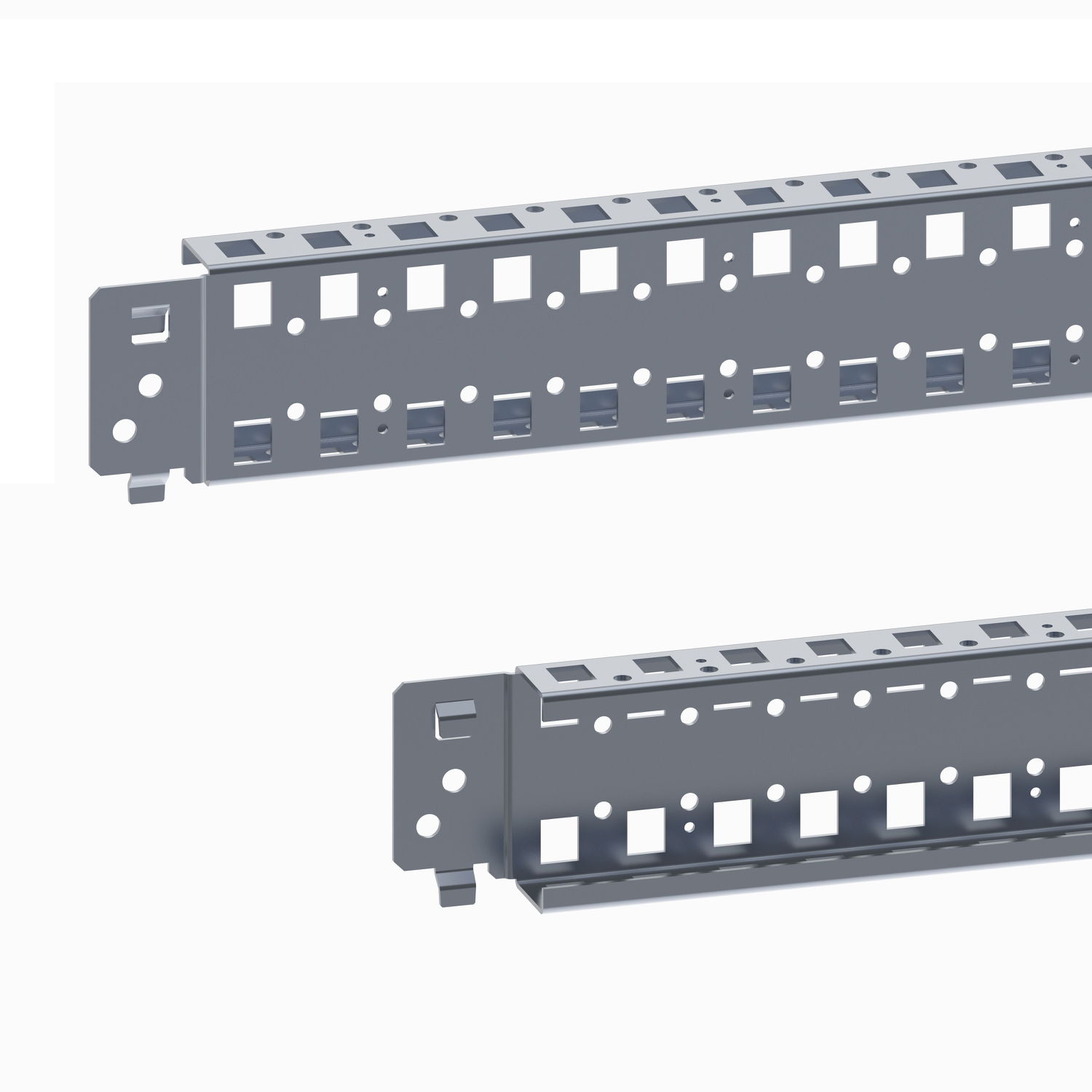 "Quick fixing cross rails, PanelSeT SFN, PanelSeT SF, PanelSeT SM,  H65 W400mm, 2 rows, set of 2"