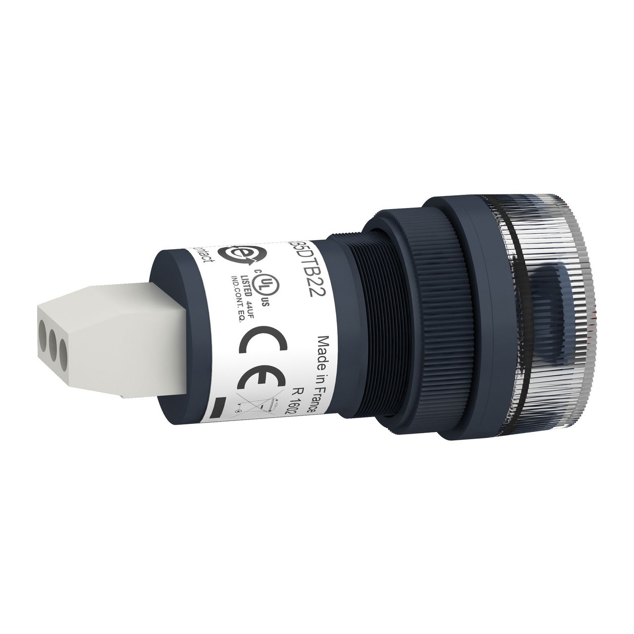 Harmony XB5, Panel mounted timer monofunction, plastic, Ø22, time delay 3...60 min, 24 V DC – Image 3 of 10