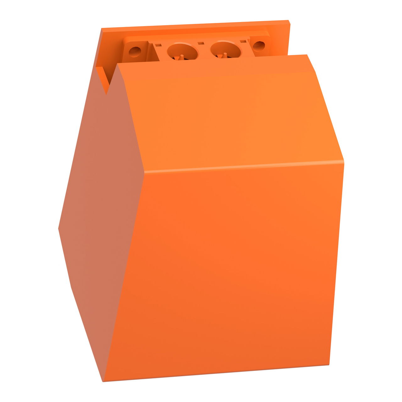 Single foot switch - IP66 - with cover - metallic - orange - 2 NC + 2 NO – Image 5 of 13