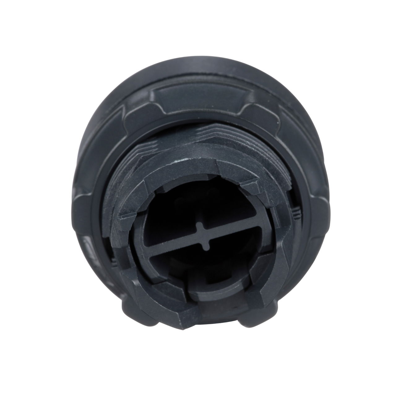 Push button head, plastic, flush, black, Ø22, spring return, unmarked – Image 2 of 10