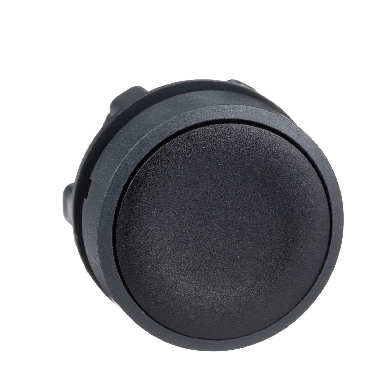 Push button head, plastic, flush, black, Ø22, spring return, unmarked – Image 3 of 10