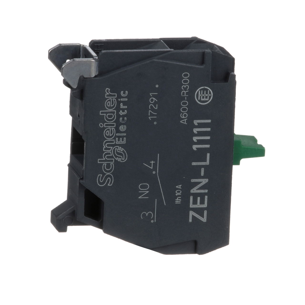 Single contact block for head Ø22 1NO screw clamp terminal