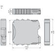 RS485 Safe communications expansion module 1 way with screw term – Image 3 of 10