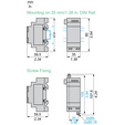Discrete I/O extension module - 6 I O - 24 V DC - for Zelio Logic – Image 3 of 10