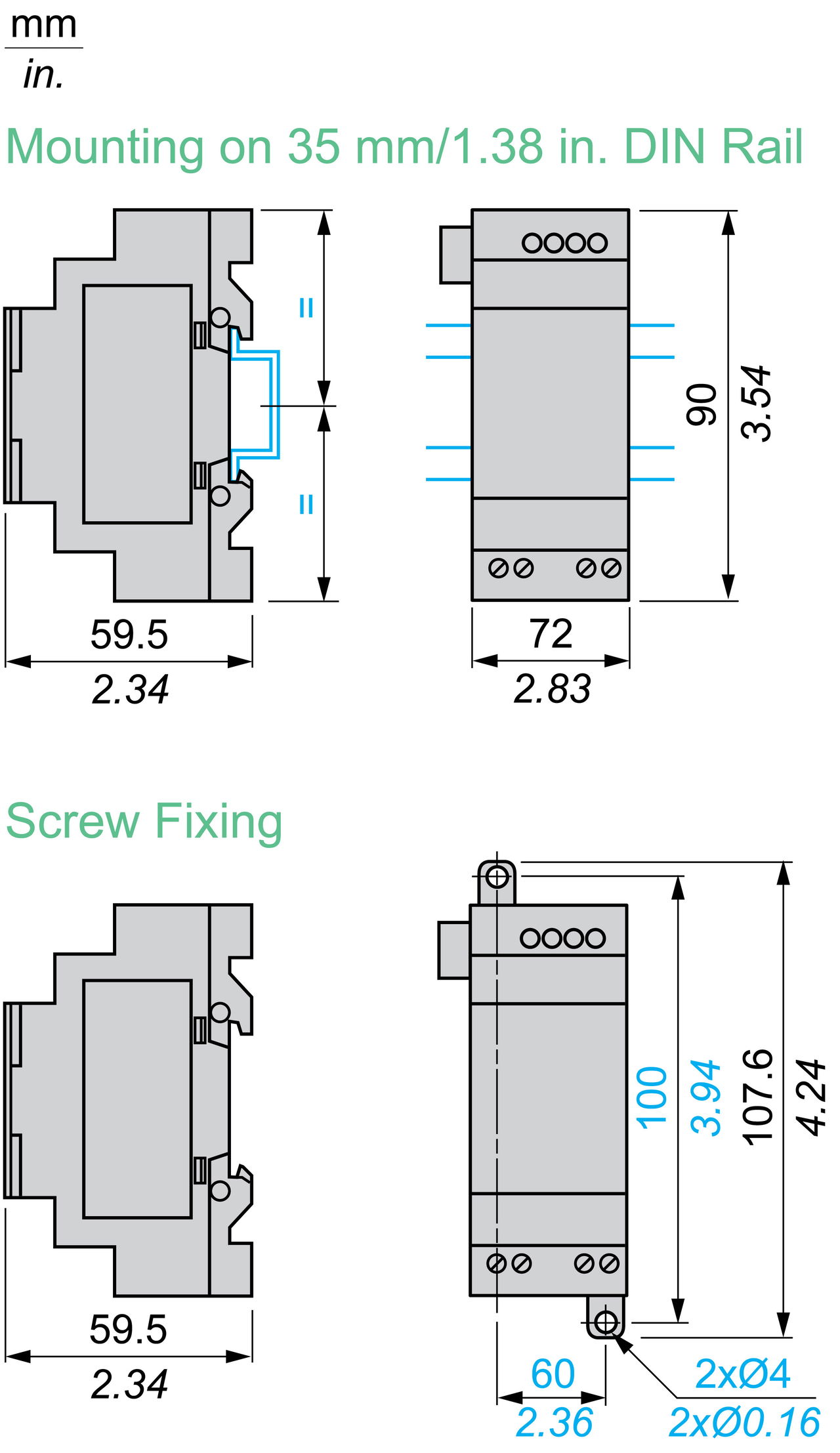 Discrete I/O extension module - 14 I O - 12 V DC - for Zelio Logic – Image 9 of 14