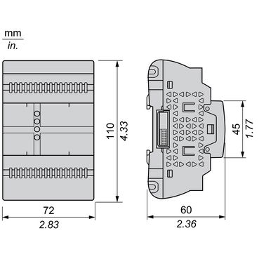 Modicon M172 Optimized and Performance expansion 28 I/Os – Image 9 of 10